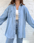 The Bluebell Chambray Shirt (XL)