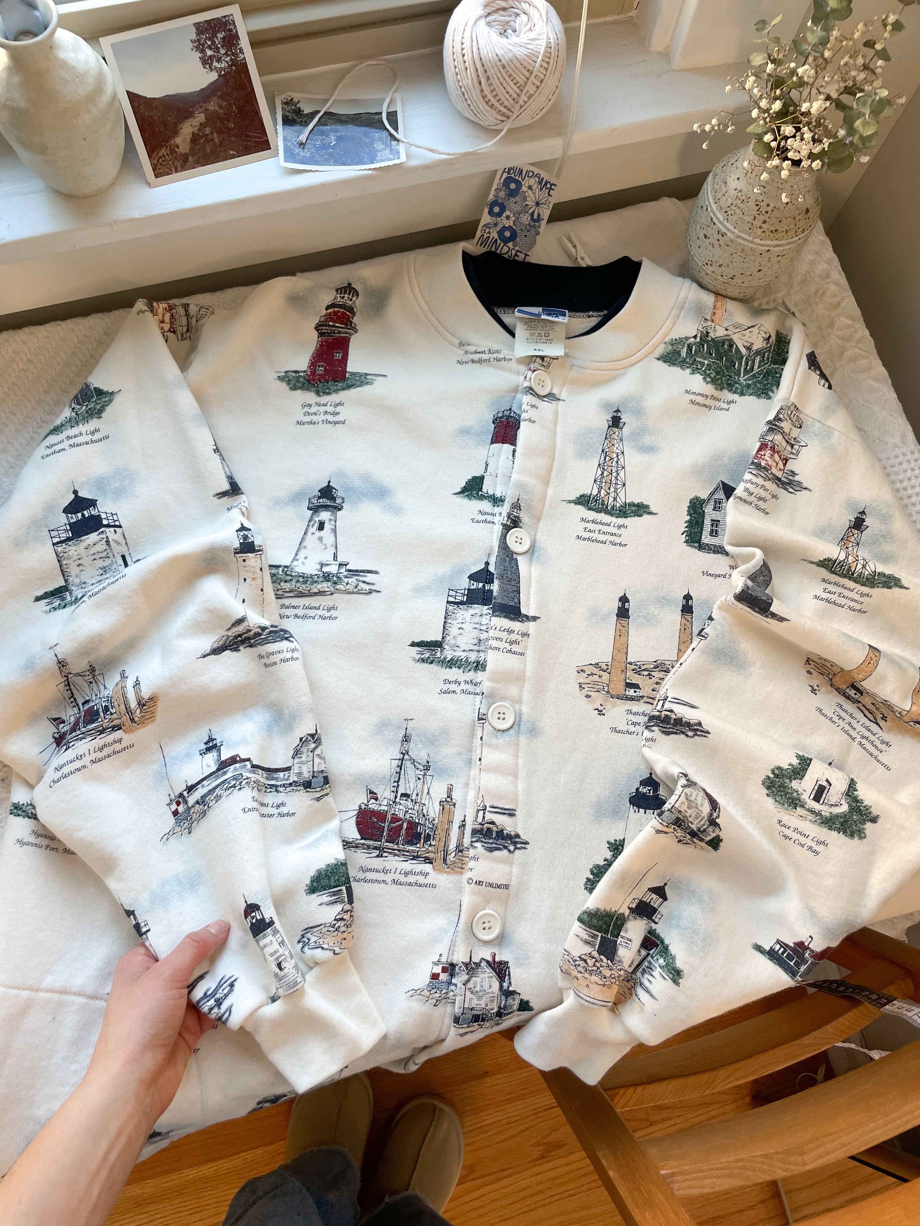 The Lighthouse Cardigan (XXL)