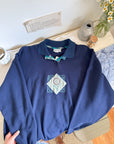 The Forest Akers Collared Crewneck (XL)