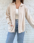 The Frieda Zip Up Cardigan (XL)