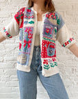 The Garden Grandma Cardigan (L)