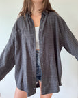 The Charcoal Grid Flannel (XL)