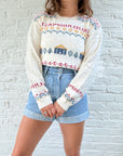 The Alphabet House Sweater (L)