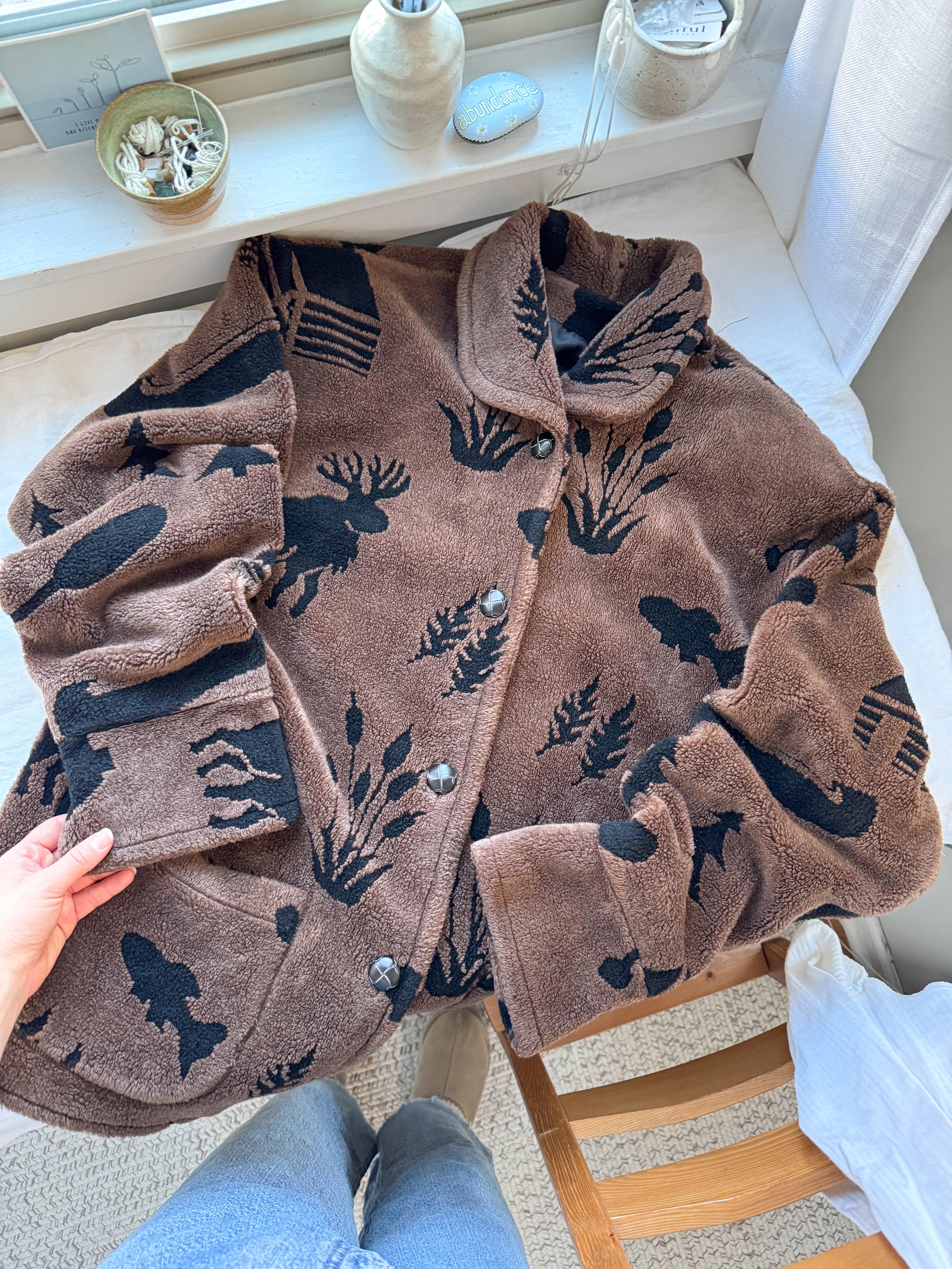 The Moose Wilderness Fleece (L)