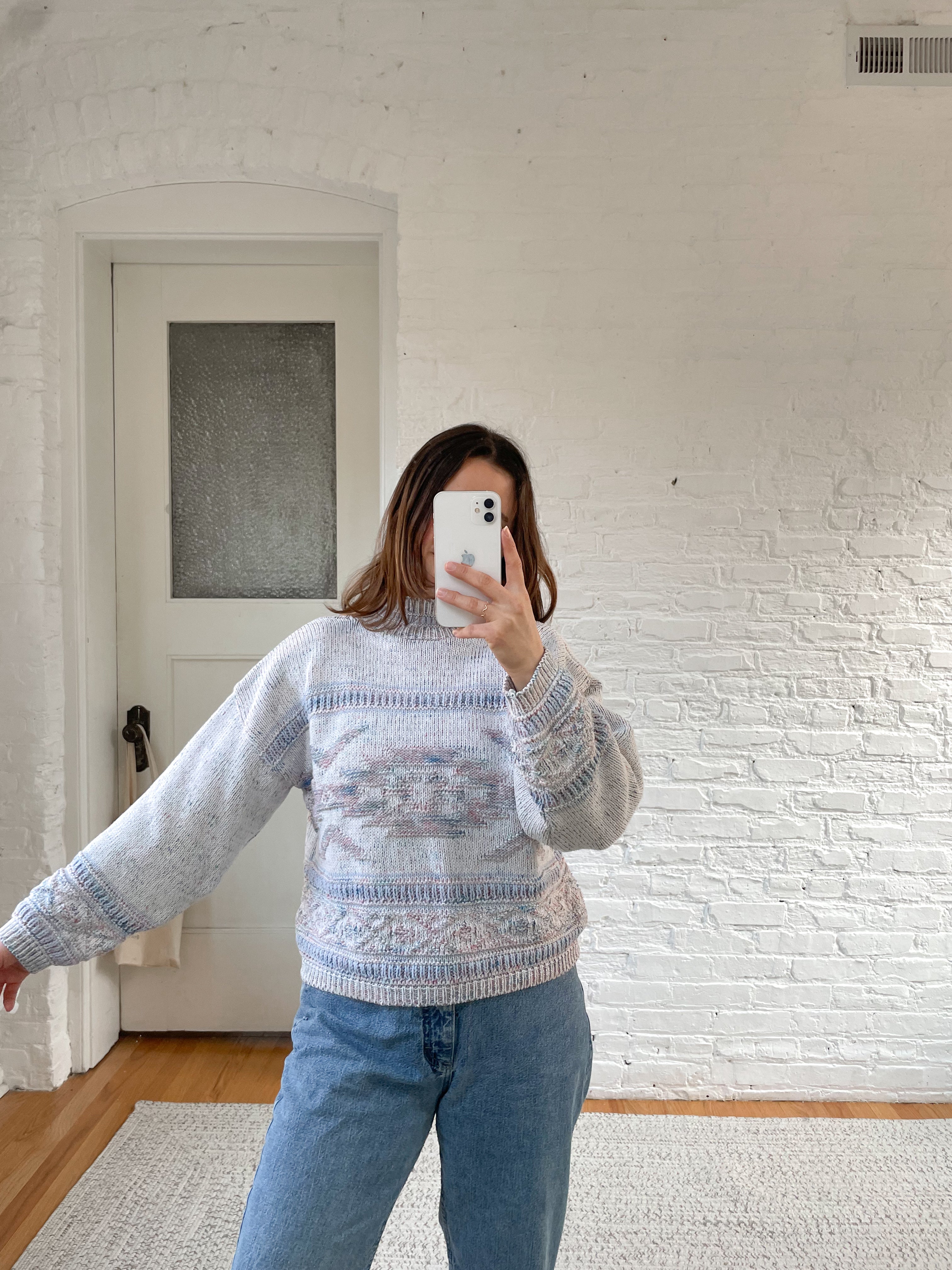 The Handmade Textured Sweater (M)