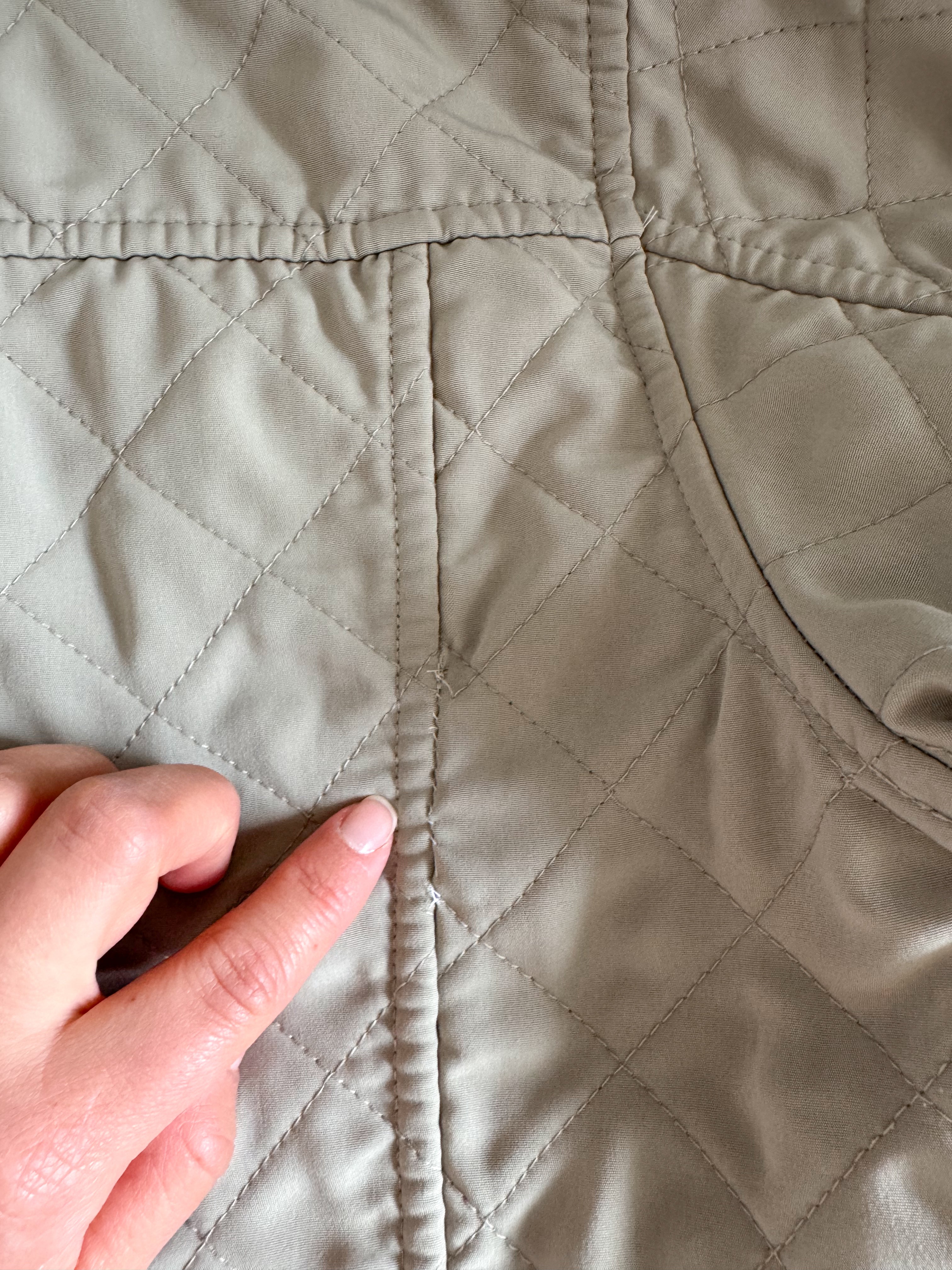 The Quilted Liner Jacket (S)