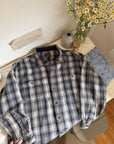 The Cool Toned Navy Flannel (XL)