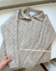 The Beige Cashmere Sweater (M)