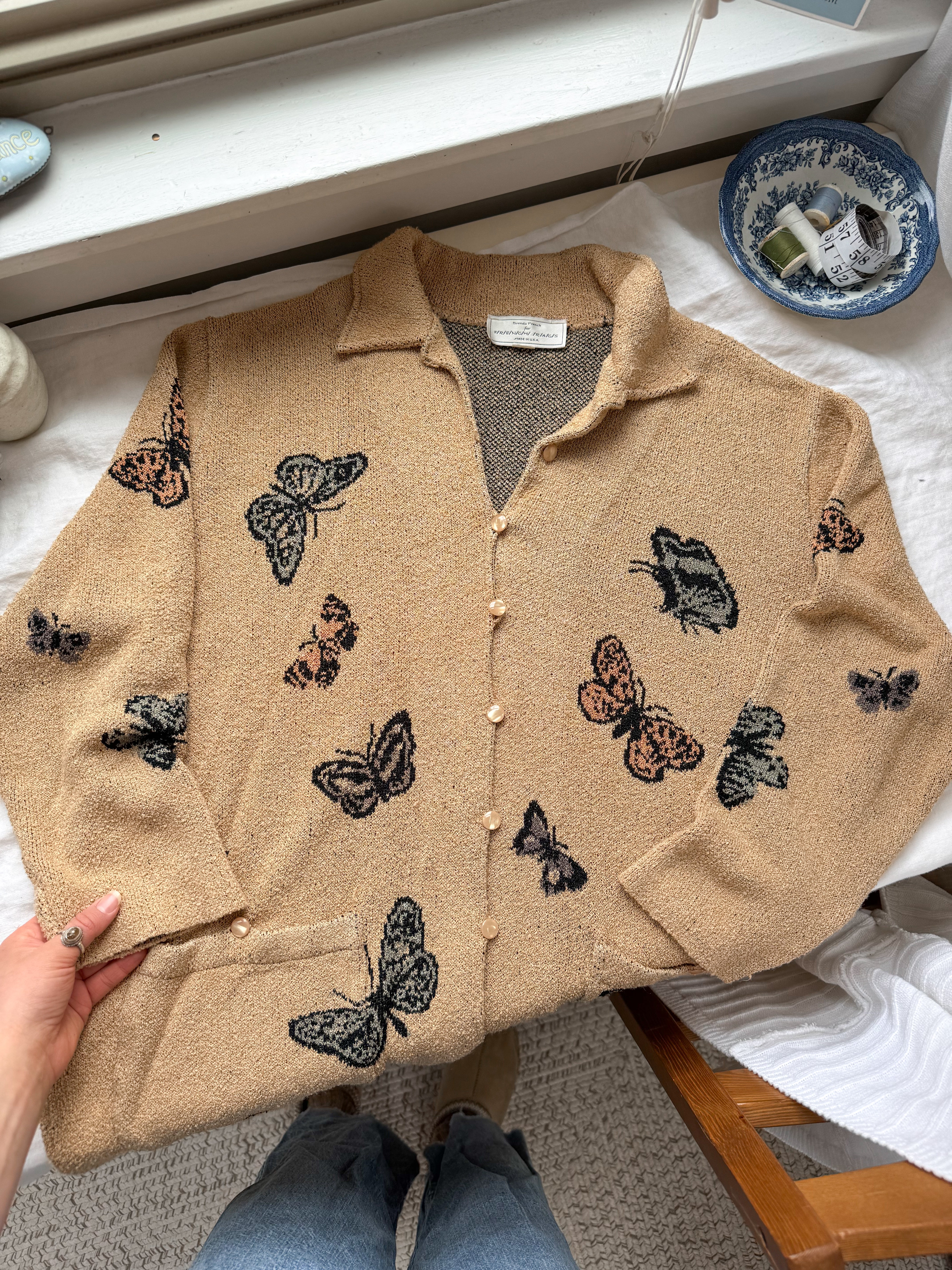The Butterfly Cardigan (L)