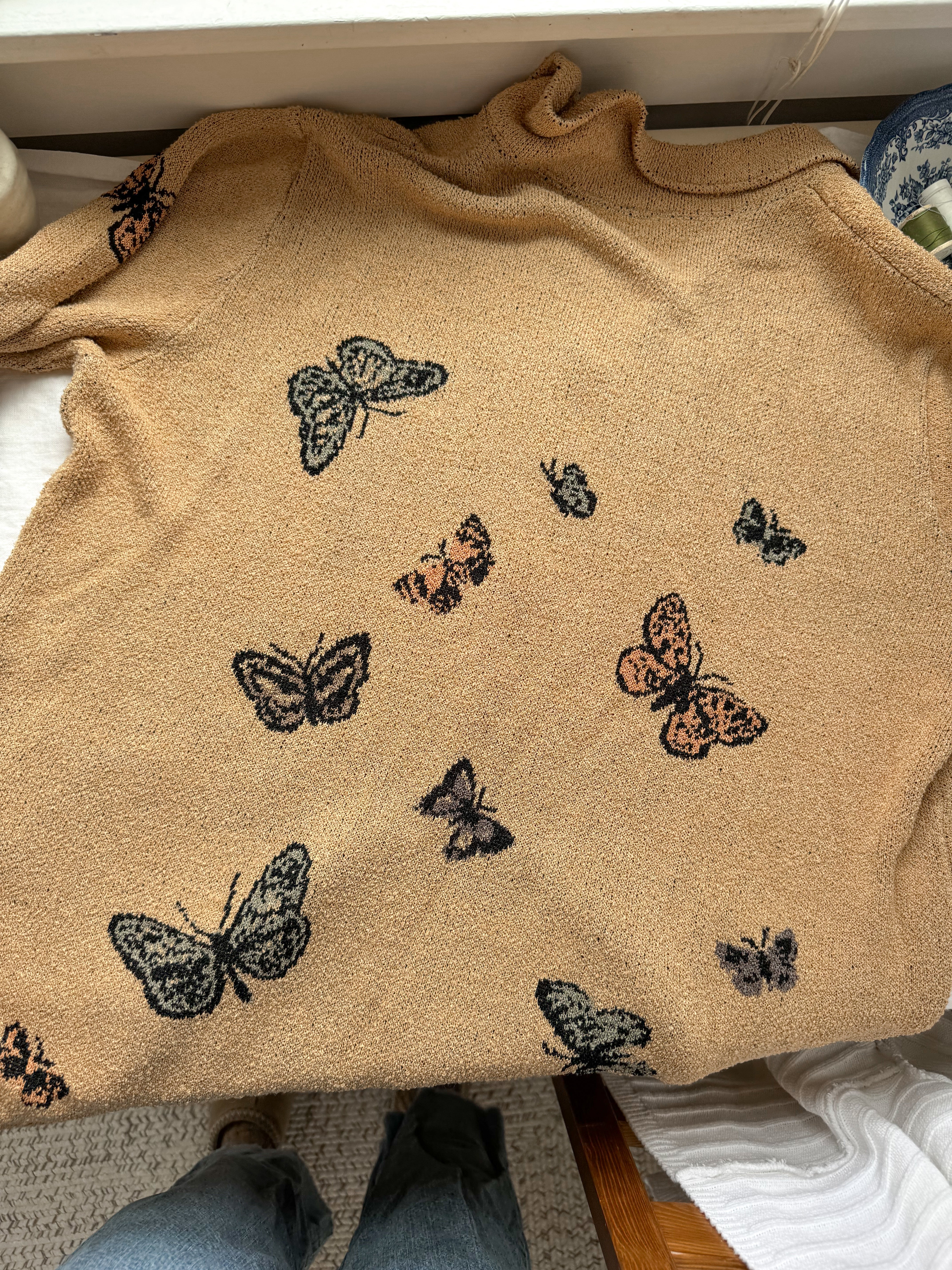 The Butterfly Cardigan (L)