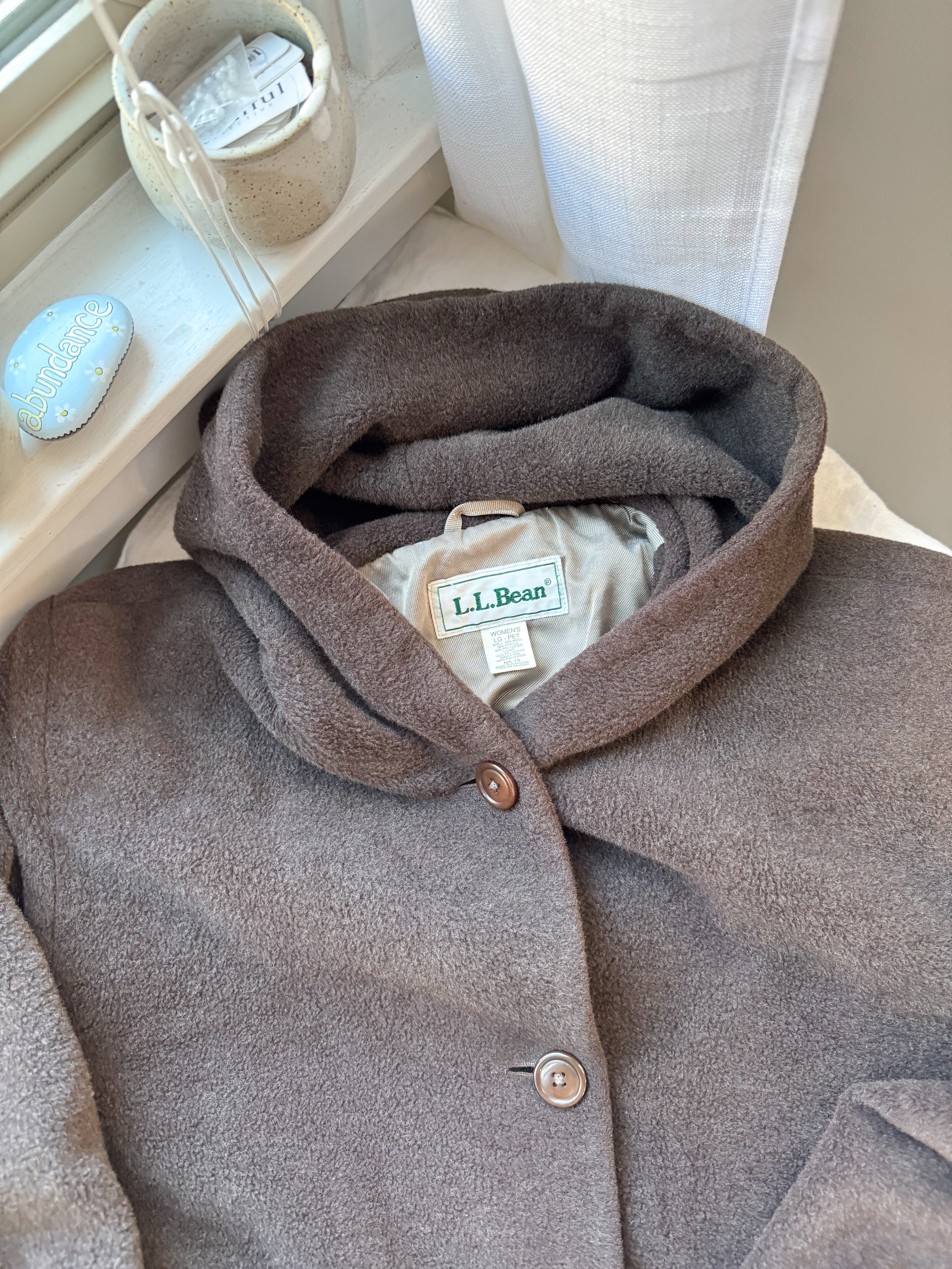 The Hooded Tree Bark Fleece Jacket (LP)
