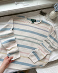 The Pastel Striped Silk Knit (PM)