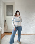 The Pastel Striped Silk Knit (PM)