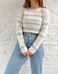 The Pastel Striped Silk Knit (PM)