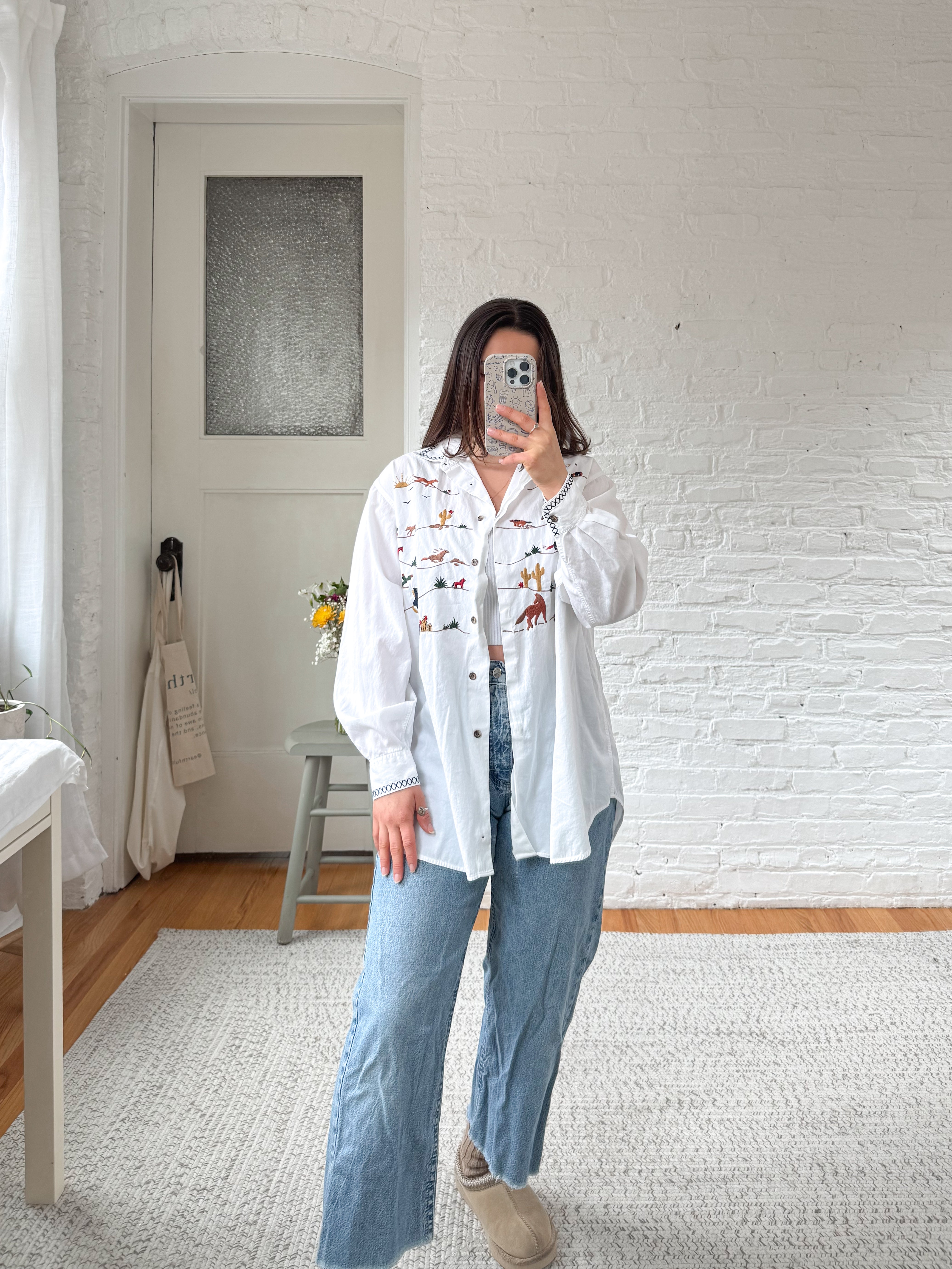 The Wild West Button Up (L)