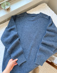 The Blue Basic Sweater (L)