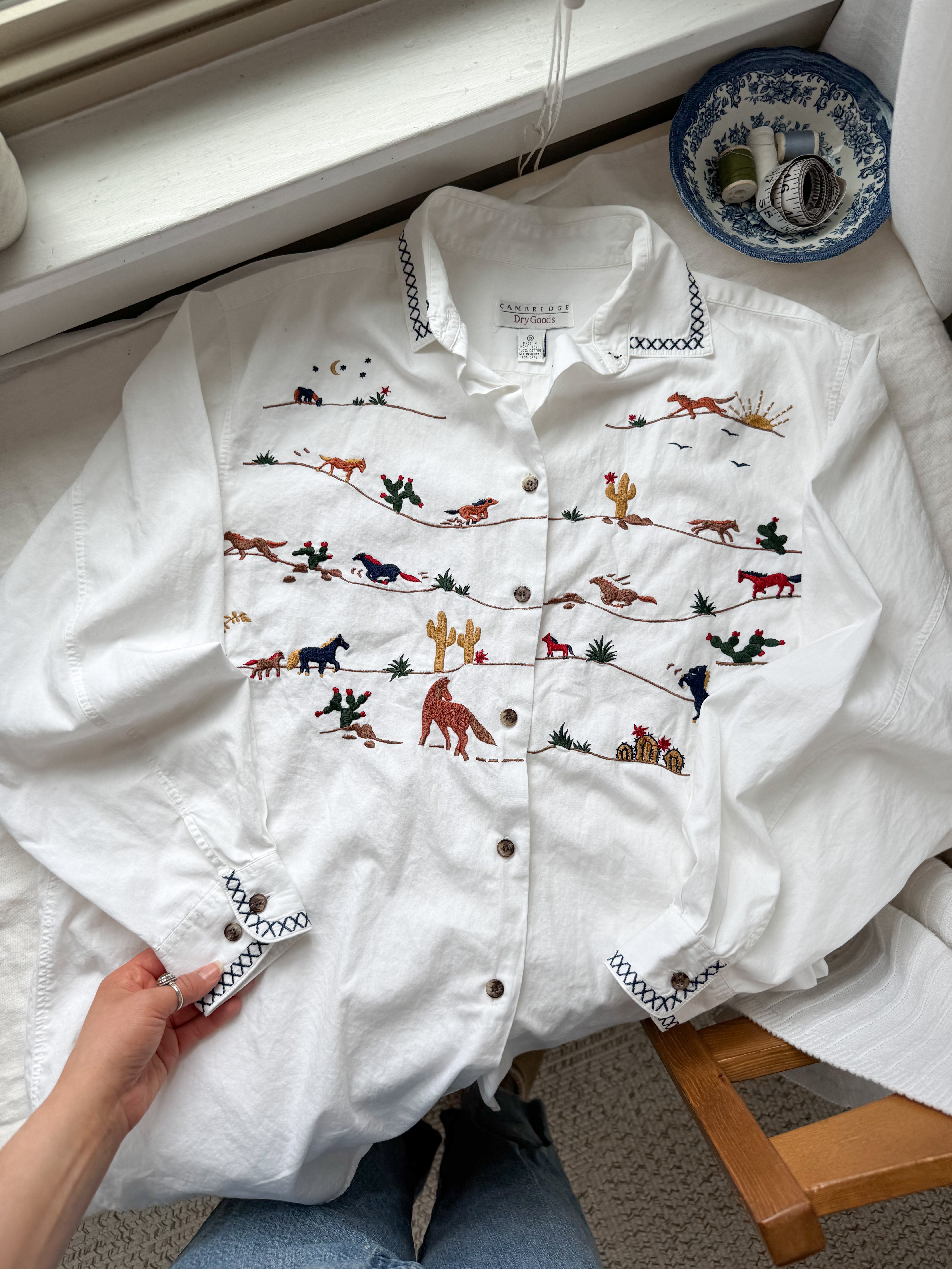 The Wild West Button Up (L)