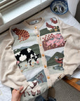 The Farm Animal Cardigan (L)