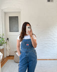 The Striped Leg Overalls (M)