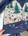 The Outdoor Critter Cardigan (M)