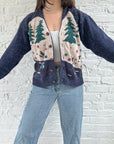 The Outdoor Critter Cardigan (M)