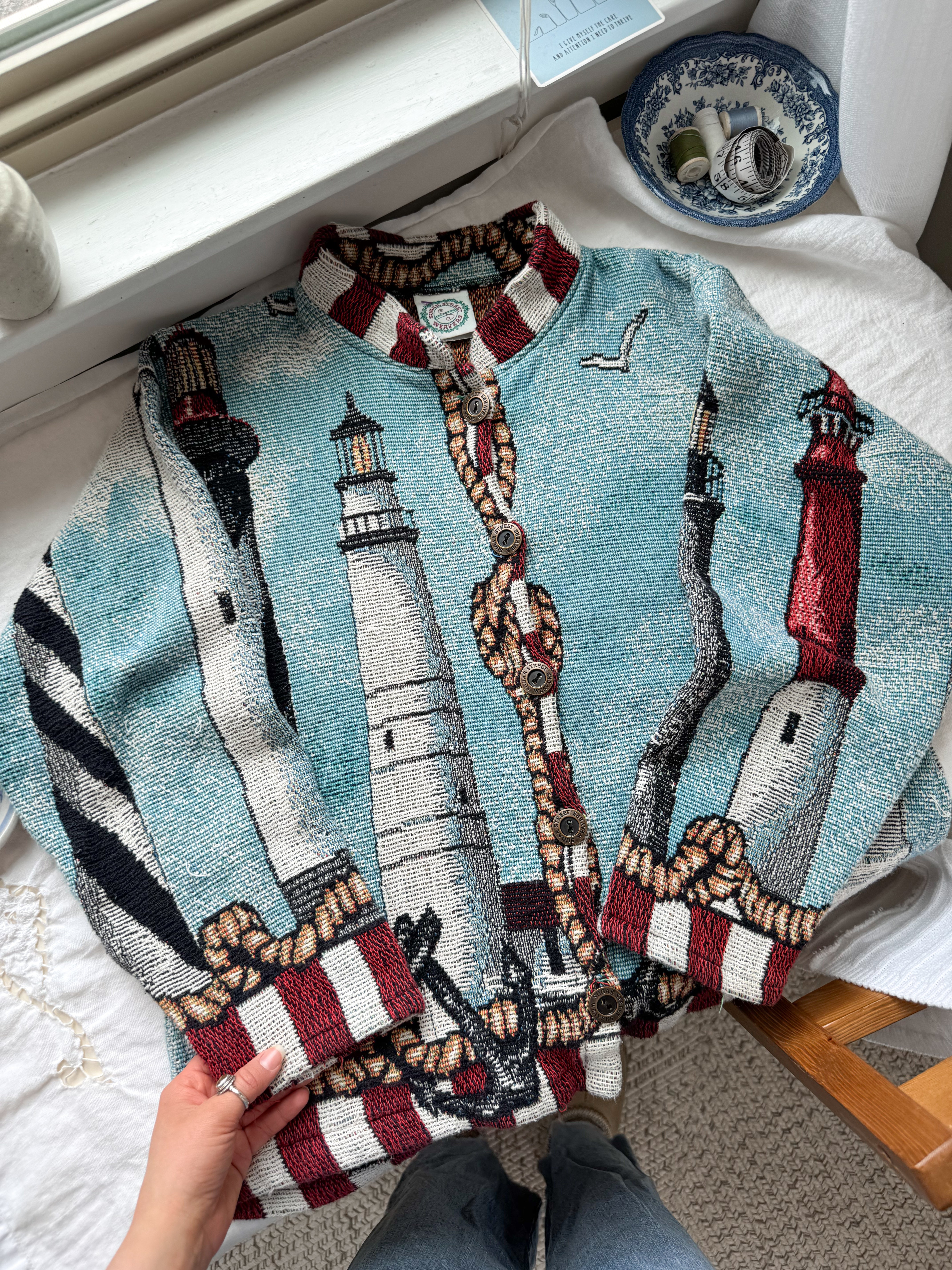 The Lighthouse Tapestry Jacket (S)