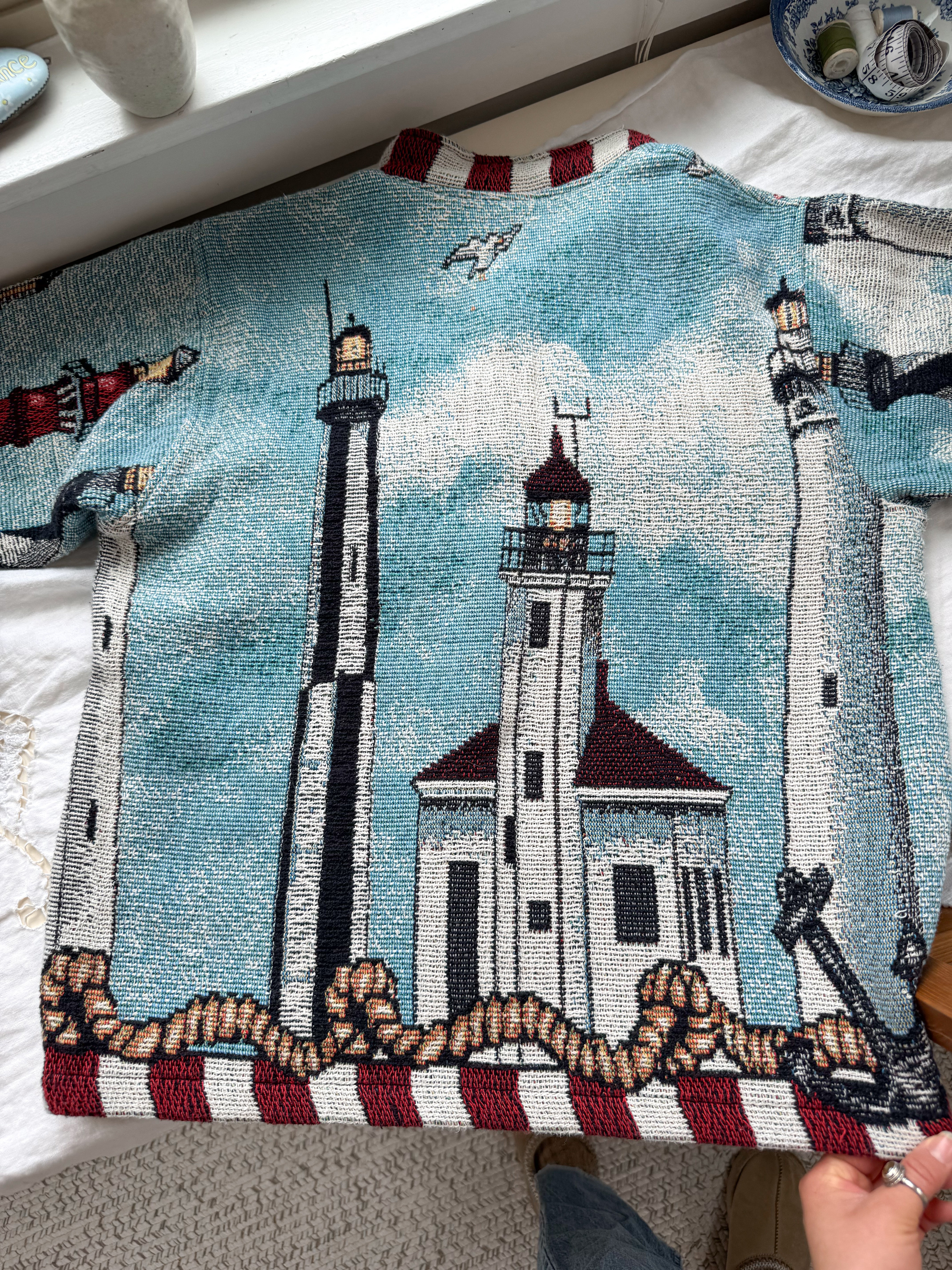 The Lighthouse Tapestry Jacket (S)