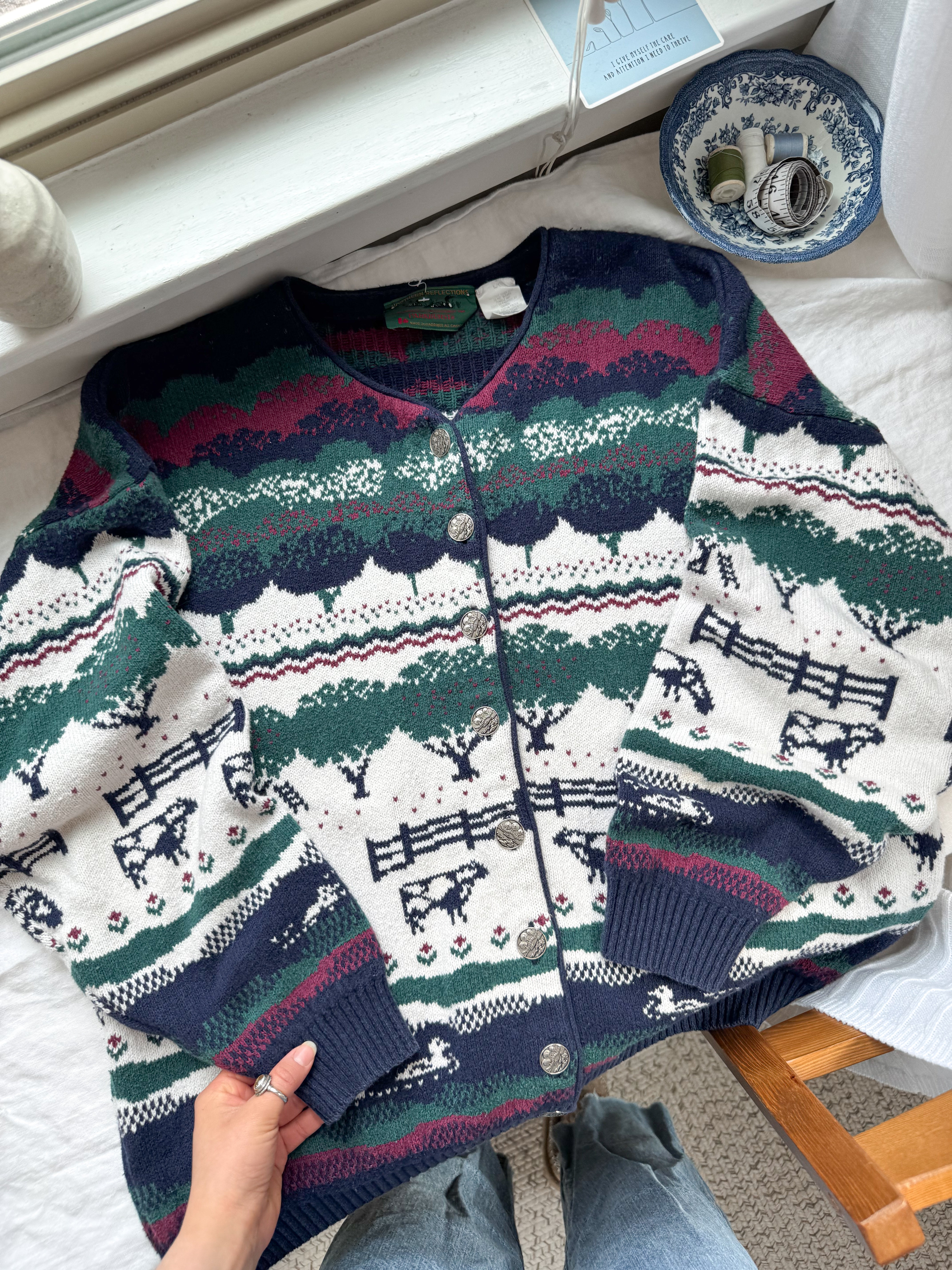 The Tree Farm Cardigan (L)