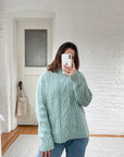 The Turquoise Turtleneck Sweater (M)