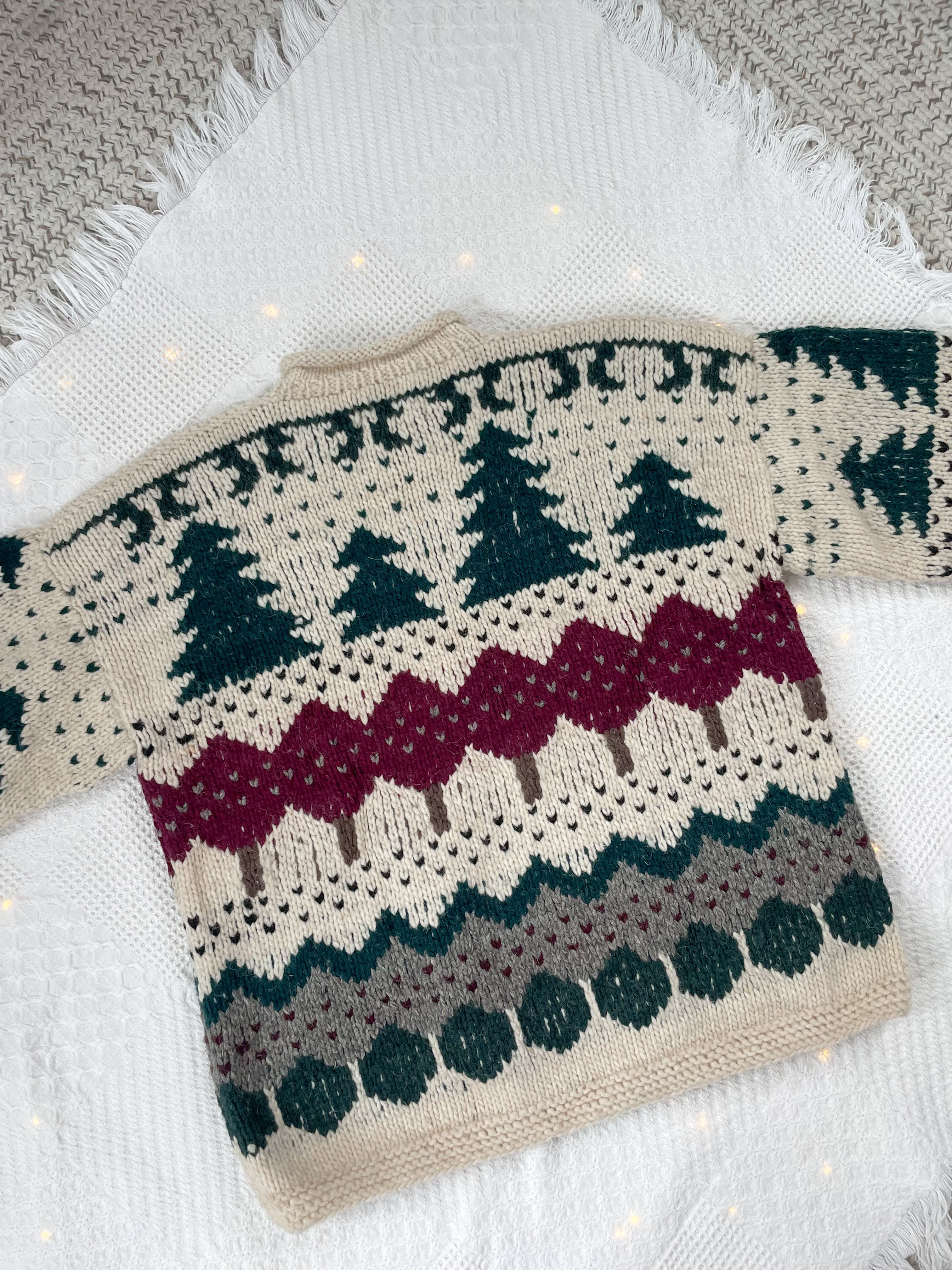 The Festive Tree Sweater (XL)