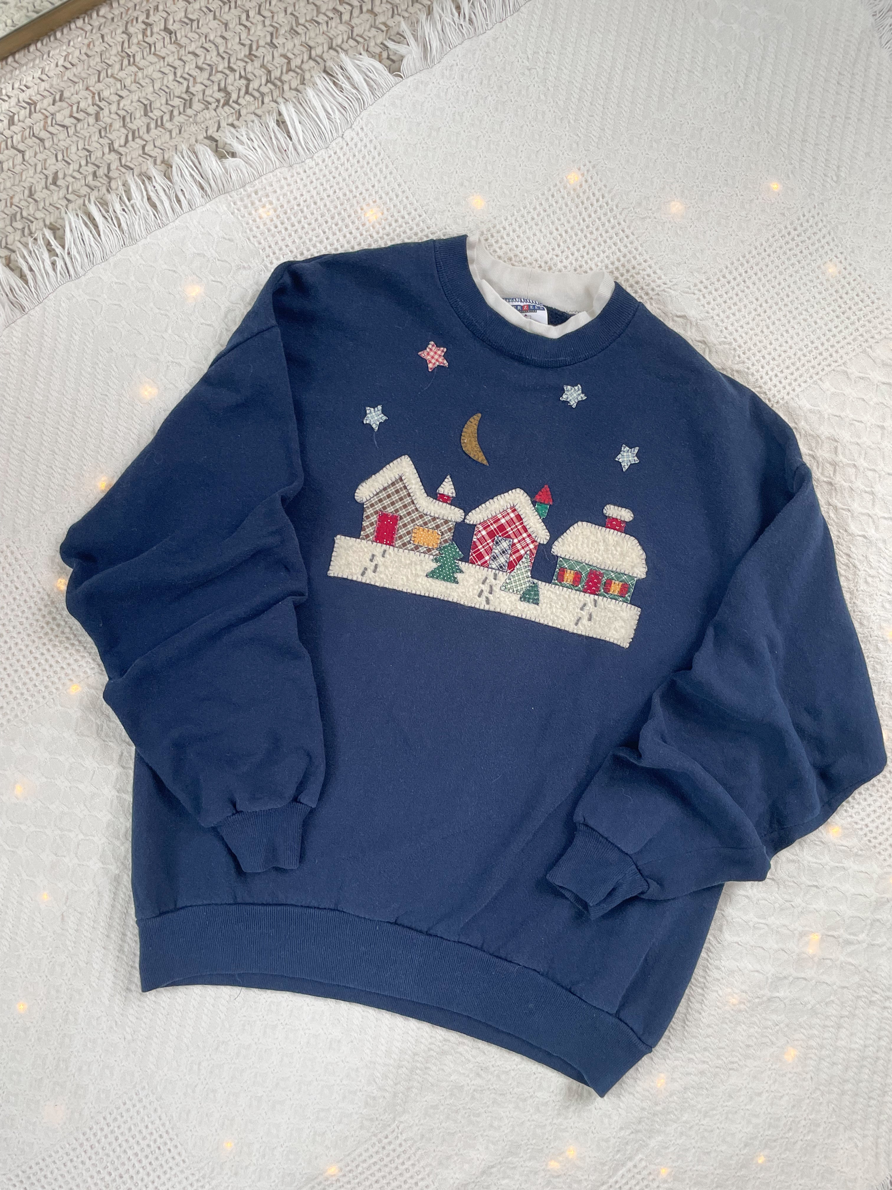 The Quilted House Crewneck (XL)