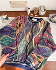 The Color Pop Coogi Style Sweater (L)