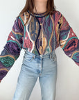 The Color Pop Coogi Style Sweater (L)