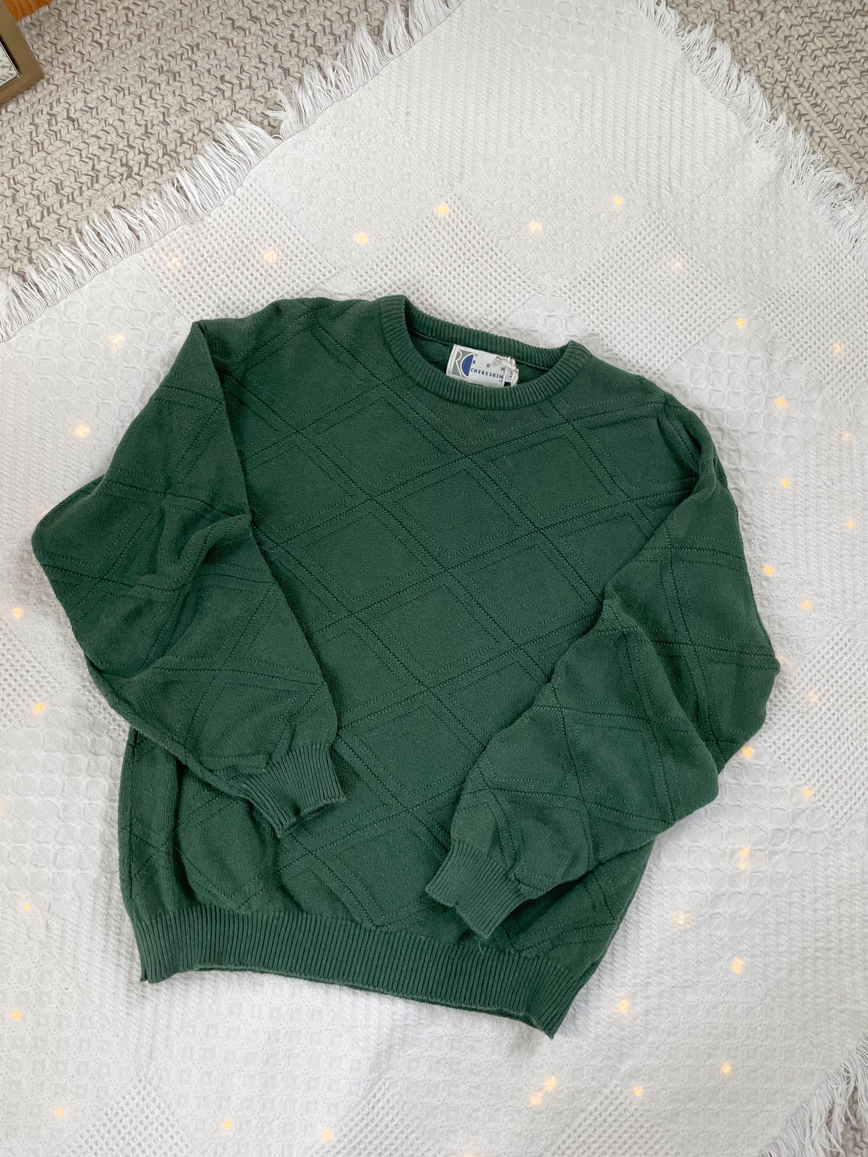 The Forest Green Gramp Sweater (M)