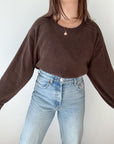 The Chocolate Brown Sweater (XXL)