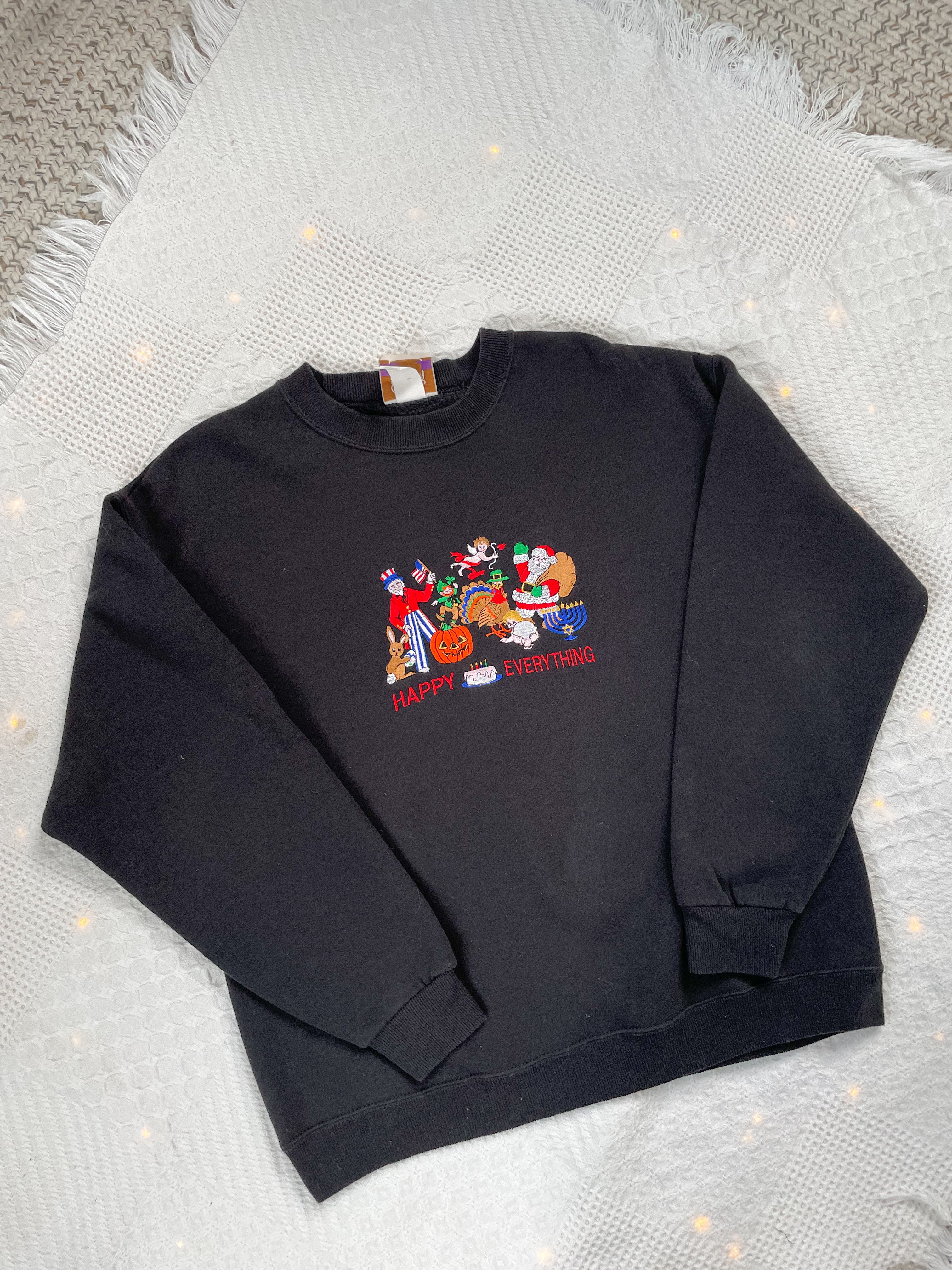 The Happy Everything Crewneck (L)