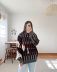 The Autumnal Rectangle Sweater (L)