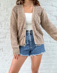 The Beige Cardigan (M)