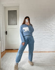 The Blue Polar Bear Sweater (M)