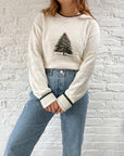 The Textured Tree Sweater (M)