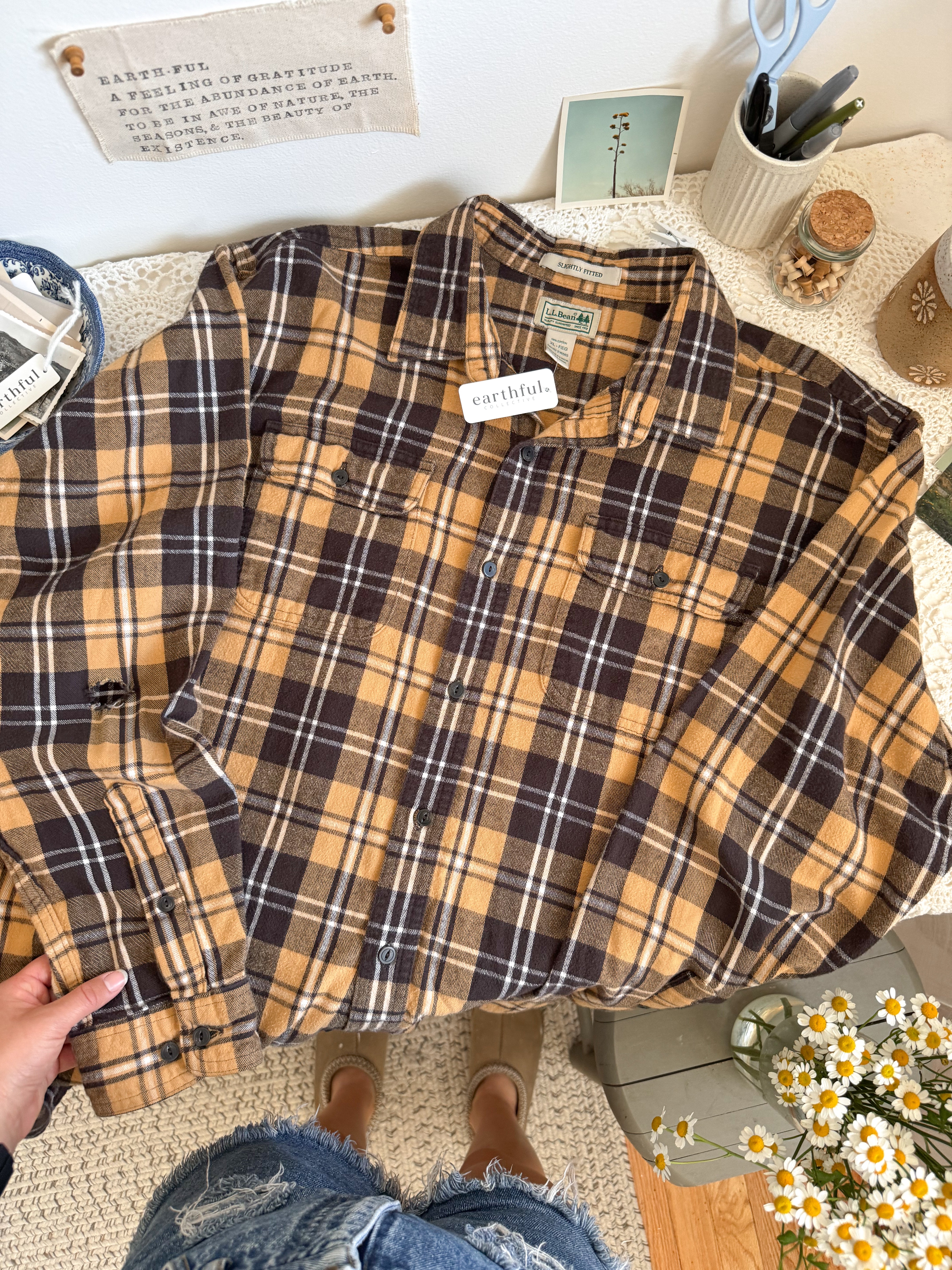 The Sunflower Flannel (XL)