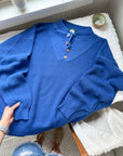 The Royal Blue Henley (XL)