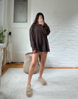 The Brown Cozy Pullover (XXL)