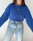 The Royal Blue Sweater (L)