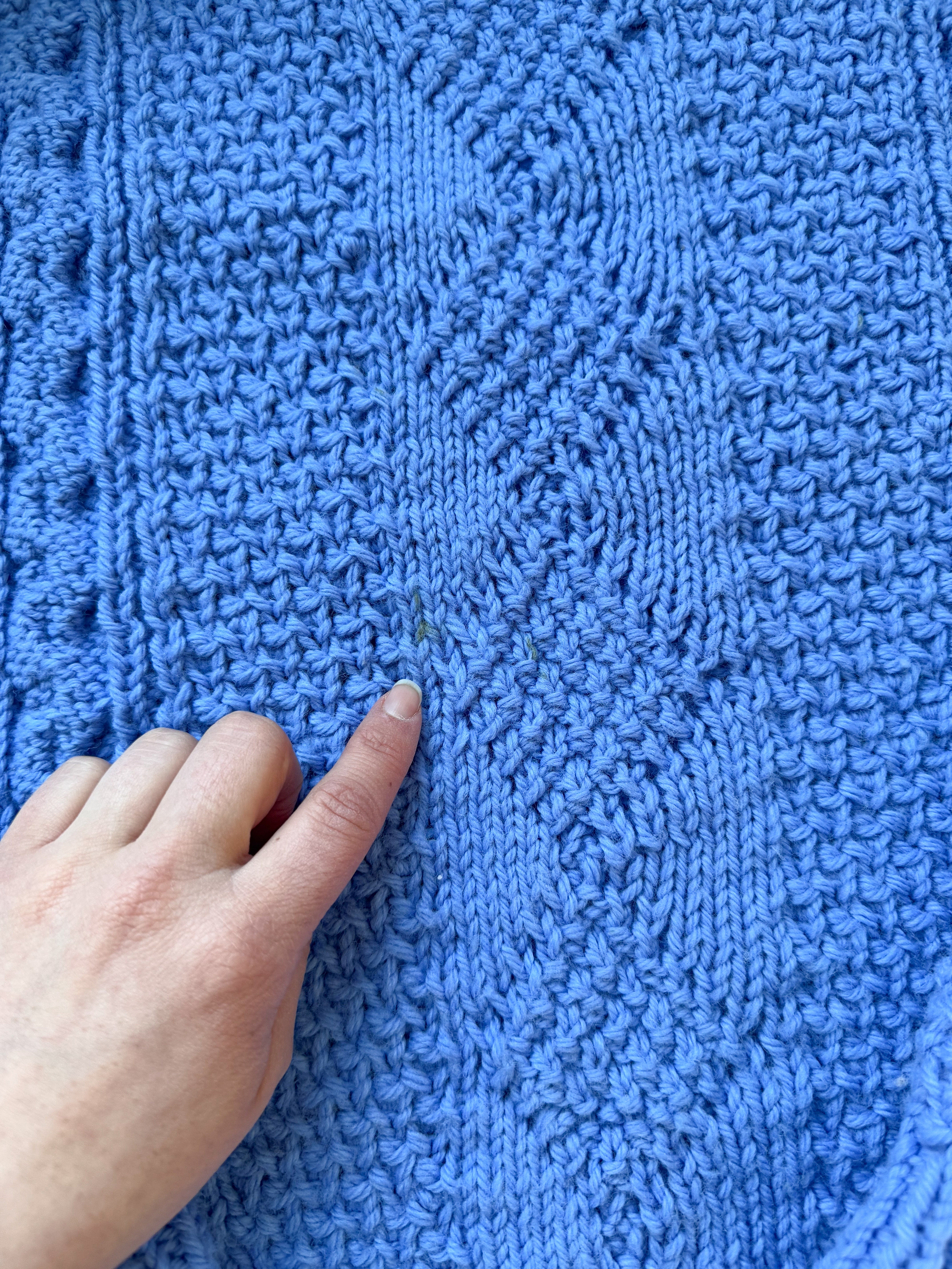 The Handmade Sky Blue Ski Sweater (L)