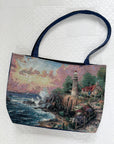The Lighthouse Tapestry Bag