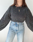 The Charcoal Triangle Sweater (XL)