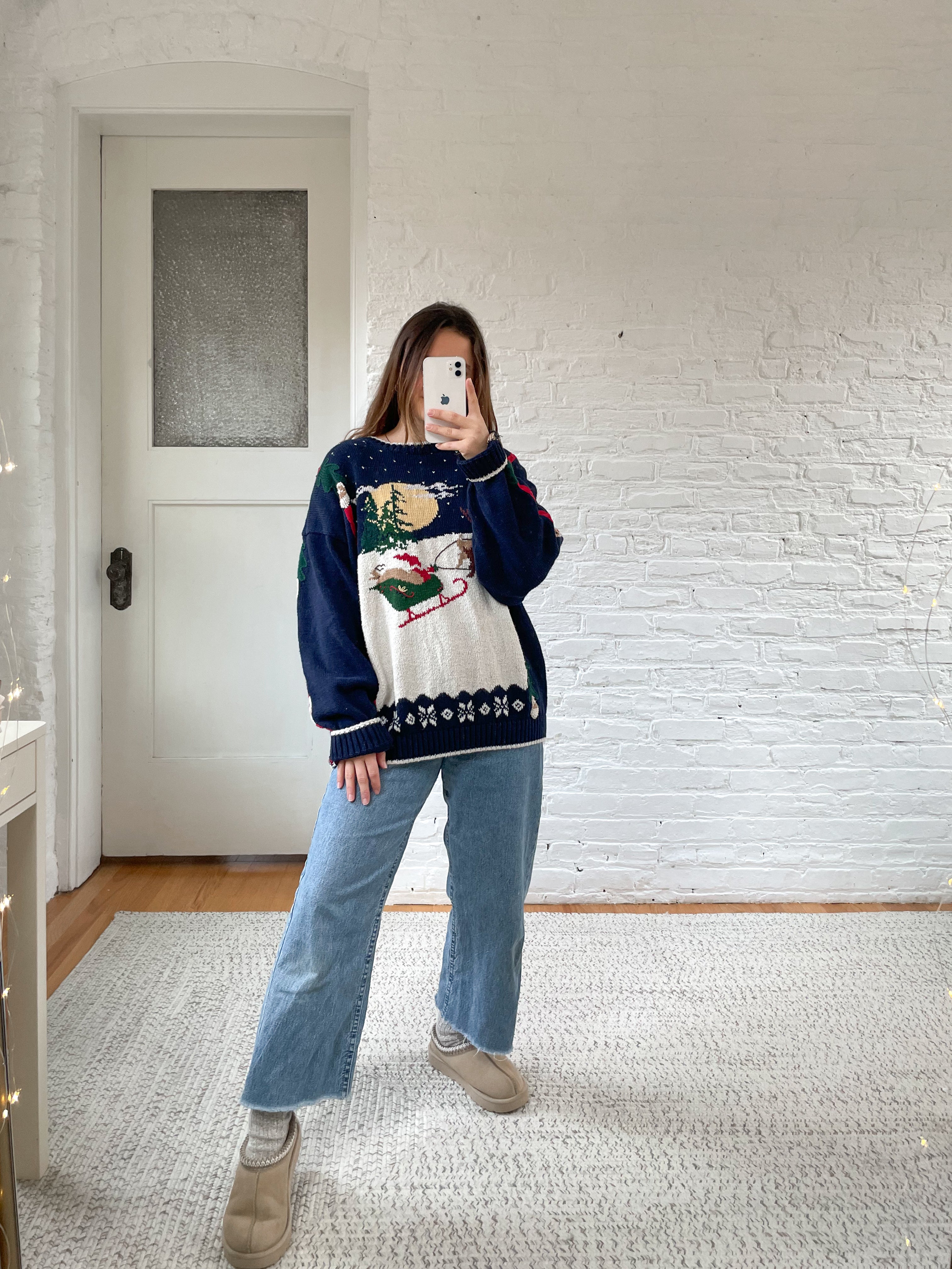 The Sleigh Scene Sweater (XL)