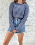 The Slate Blue Sweater (XL)