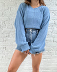 The Blue Checkered Sweater (XL)